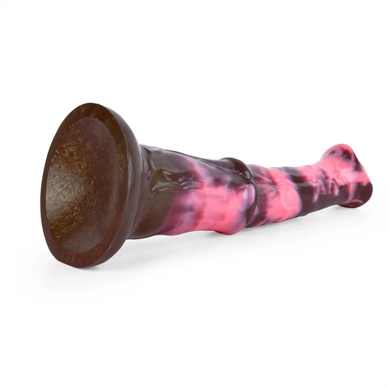 b98c408c64490c84 11 IN Horse Cock Shaped Dildo Flexible Animal Penis - Image 7