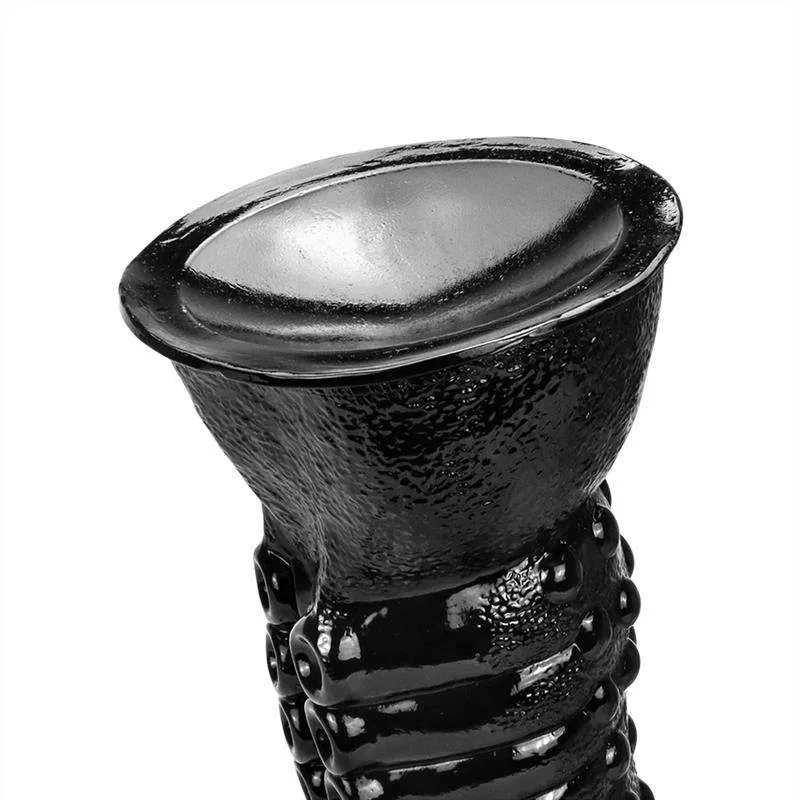 bf0aabb6e64bf57c 14 IN Huge Black Monster Tentacle Dildo Soft PVC Anal Plug - Image 5