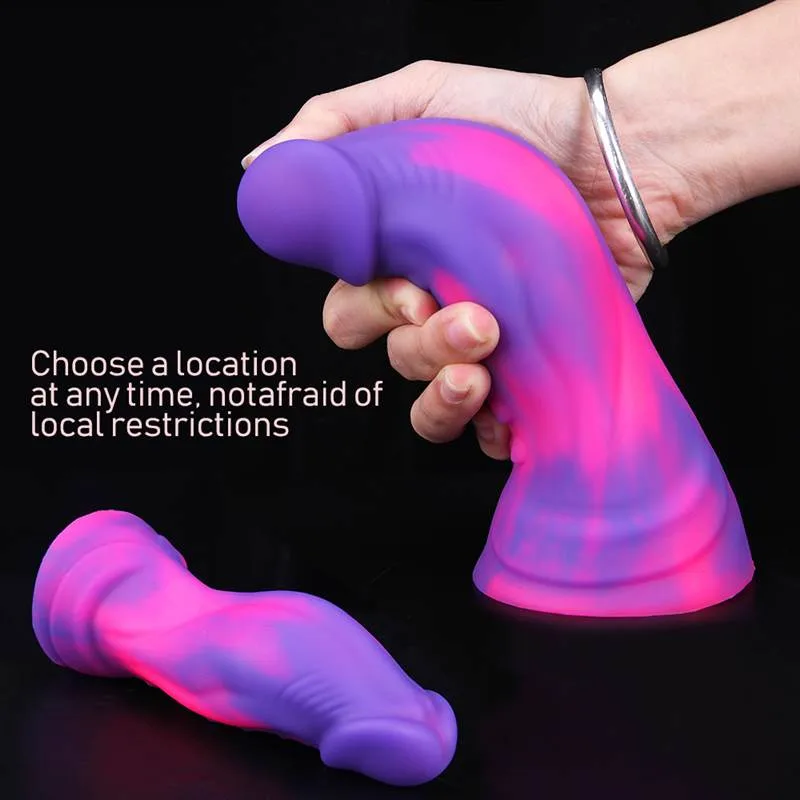 7 IN Fat Purple King Cobra-Shaped Snake Dildo 6 7 IN Fat Purple King Cobra-Shaped Snake Dildo 6
