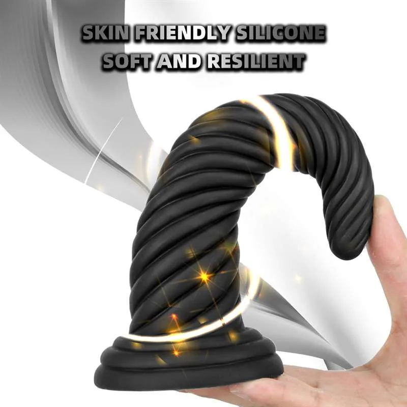 7.8/9.8/11.8 IN Black Silicone Unicorn Horn Dildo Anal Plug 2 7.8/9.8/11.8 IN Black Silicone Unicorn Horn Dildo Anal Plug 2