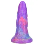 7 IN Glow-In-The-Dark Dragon Head Shaped Egg-Laying Dildo Ovipositor Sex Toy - Image 8