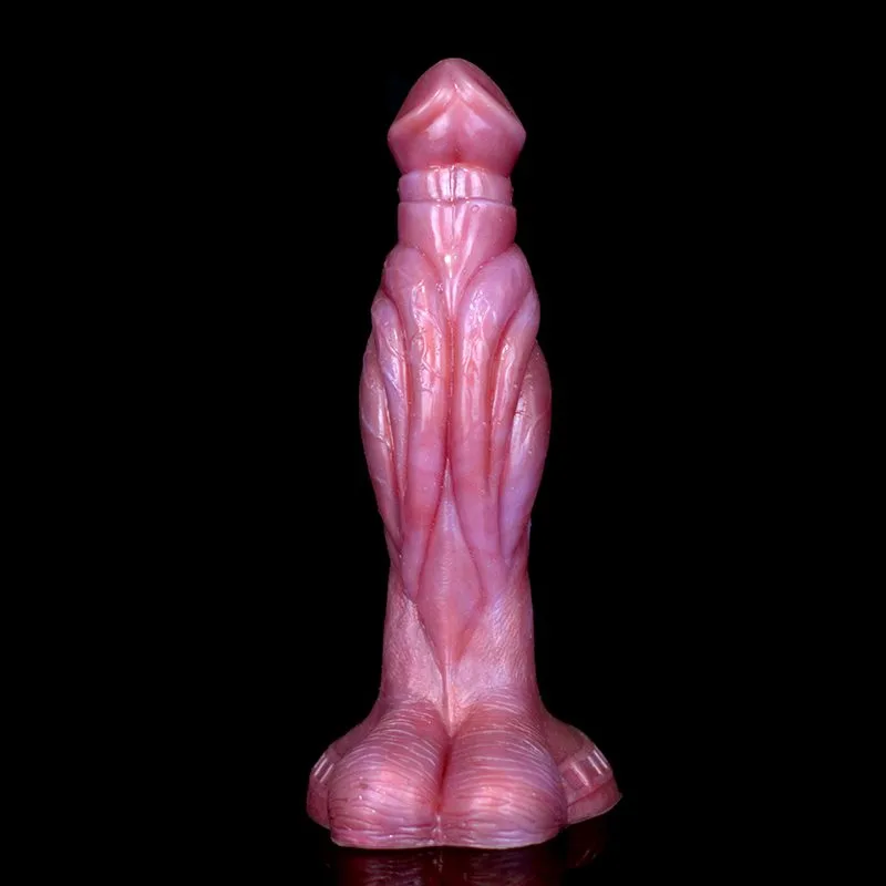 8 IN Alien Dildo Silicone Big Knot Sex toy 5 8 IN Alien Dildo Silicone Big Knot Sex toy 5
