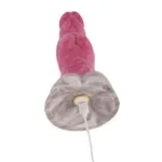 9 IN Rechargeable Fat Alien Vibrating Dildo - Image 6