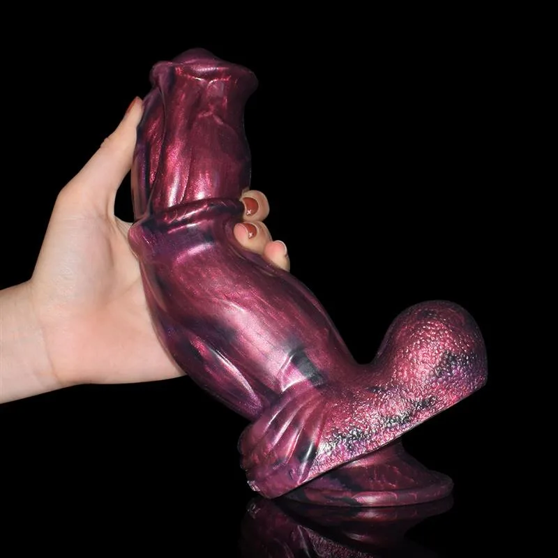 8 IN Thick Horse Dildo with Balls Suction Cup Animal Dick 5 8 IN Thick Horse Dildo with Balls Suction Cup Animal Dick 5