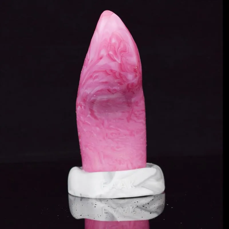 8 IN Suction Cup Demon Tongue Dildo Oral Sex Toy 3 8 IN Suction Cup Demon Tongue Dildo Oral Sex Toy 3