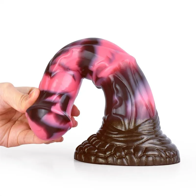 e637191943376bc5 8.5 IN Life Size Horse Dildo Silicone Fantasy Animal Sex Toy - Image 5