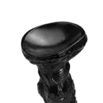 7.5 IN Black Small Dragon Dildo PVC Butt Plug - Image 8