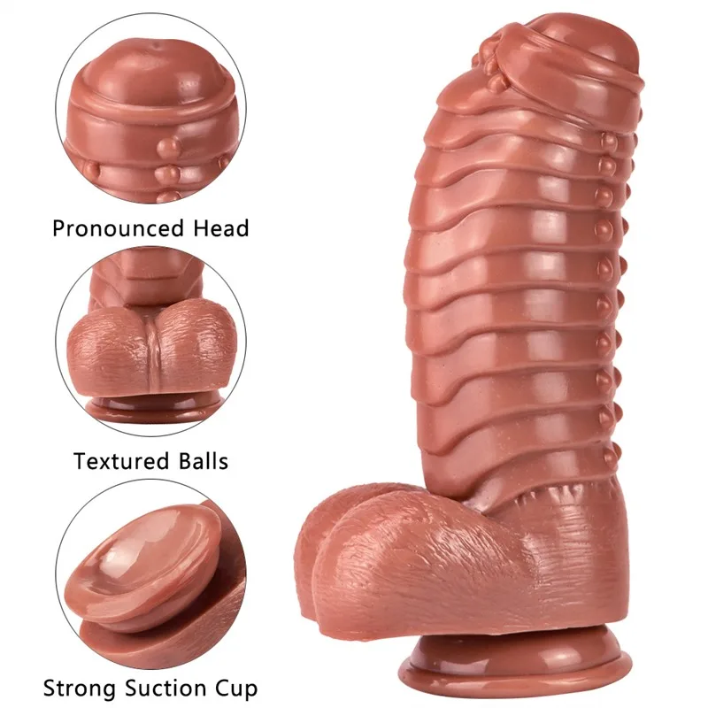 11.5 IN Massive Monster Dildo PVC Alien Sex Toy Black/Blue/Brown 2 11.5 IN Massive Monster Dildo PVC Alien Sex Toy Black/Blue/Brown 2