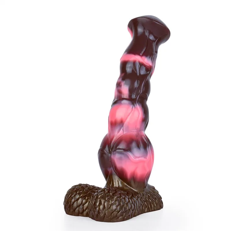 fdc458afa7952508 9 Inch Horse Cock Dildo Fantasy Silicone Animal Penis