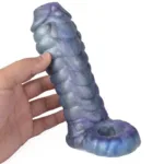 5.9 IN Open Tip Dragon Sleeve Silicone Penis Sheath - Image 7