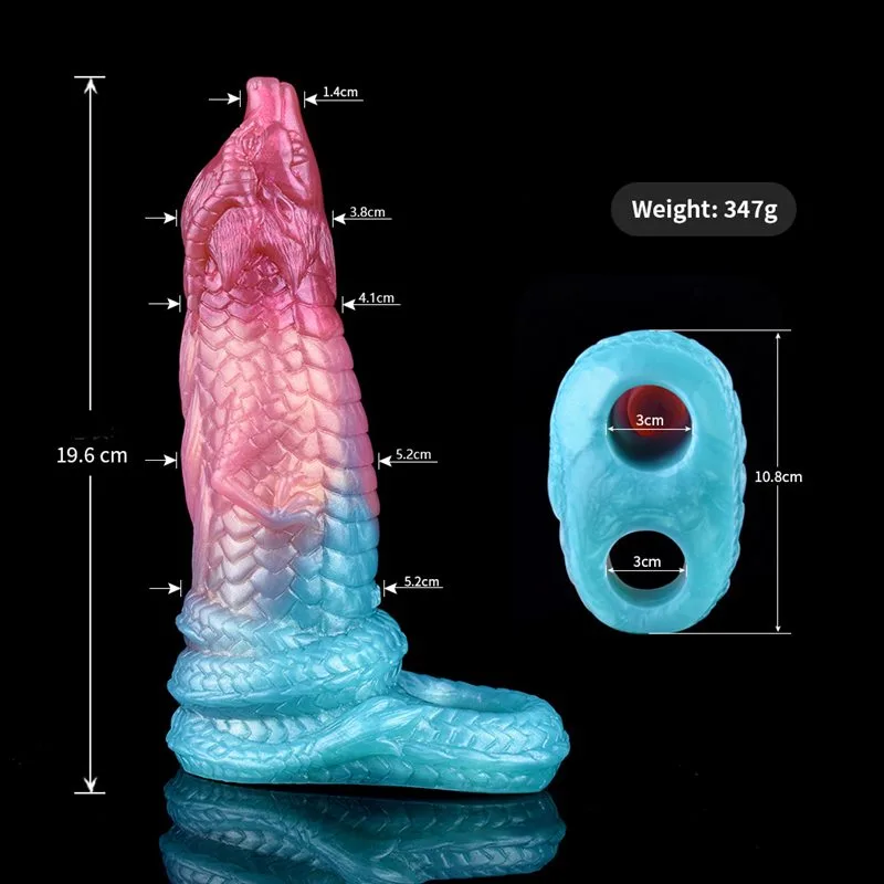 7.7 IN Dragon Cock Sleeve Fantasy Men Penis Extender 1 7.7 IN Dragon Cock Sleeve Fantasy Men Penis Extender 1
