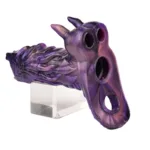 5.9 IN Dragon Cock Sleeve Silicone Exotic Penis Extension - Image 7