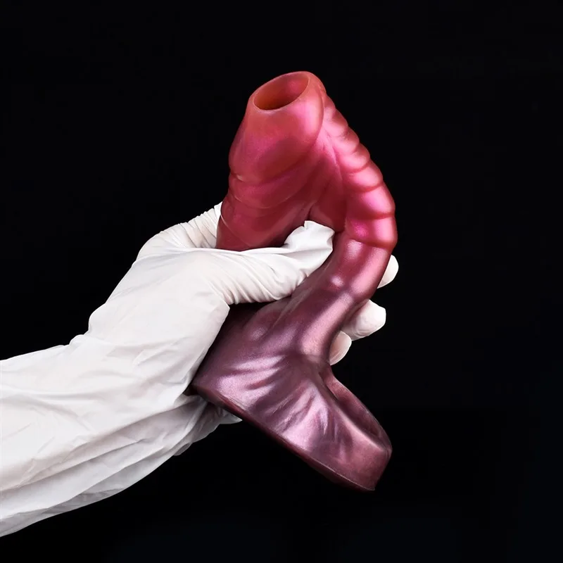 3.5/4.7/5.5 IN Open Head Soft Silicone Dragon Cock Sleeve 10 3.5/4.7/5.5 IN Open Head Soft Silicone Dragon Cock Sleeve 10