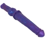 15.5 IN Purple Double-Ended Horse Animal Dildo - Image 3