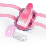 Remote Control Fantasy Strap On Exotic Grinder Vibrator