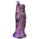 6.9 IN Silicone Fantasy Dragon Head Penis Sheath - Image 3