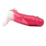 6.4 IN Fantasy Penis Extension Soft Silicone Cock Sheath - Image 10