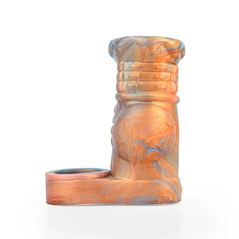 638d2fdb54567ea9 4.5 IN Fantasy Knot Cock Sleeve Open Tip Penis Extender - Image 3