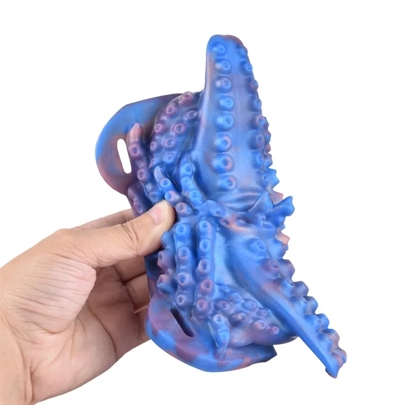 63ab621bec9fcf71 Strap On Tentacle Grinder Blue Grinding Toy for Women - Image 5