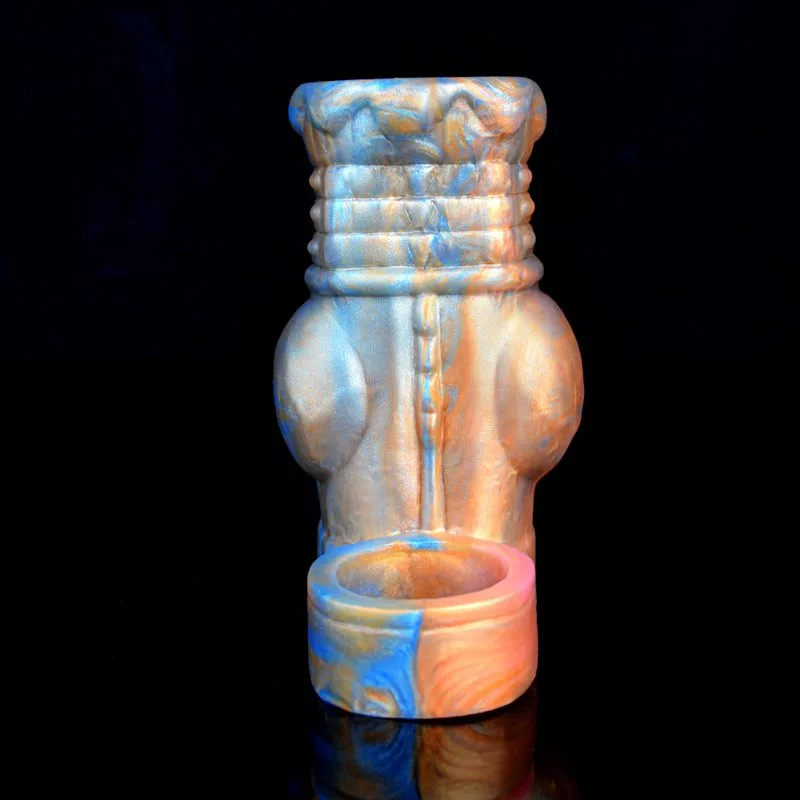 4.5 IN Fantasy Knot Cock Sleeve Open Tip Penis Extender 5 4.5 IN Fantasy Knot Cock Sleeve Open Tip Penis Extender 5