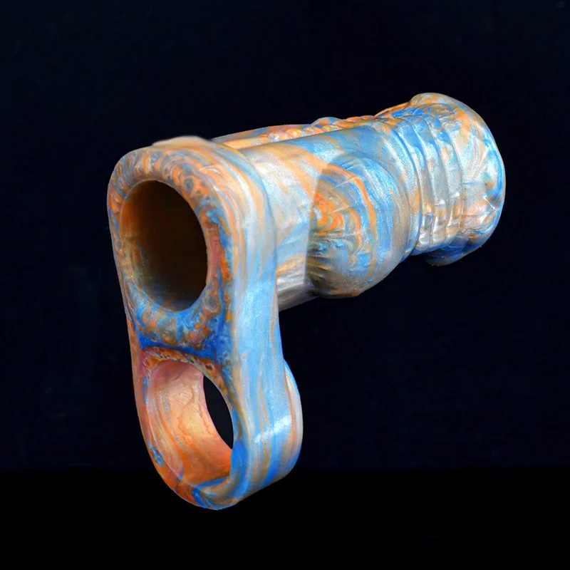 4.5 IN Fantasy Knot Cock Sleeve Open Tip Penis Extender 7 4.5 IN Fantasy Knot Cock Sleeve Open Tip Penis Extender 7