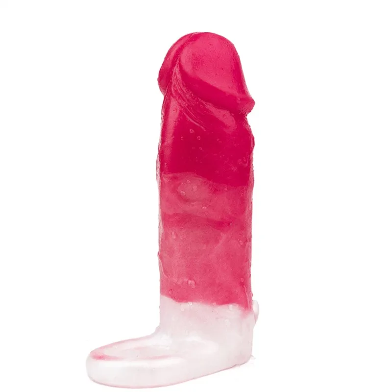 6eb91a07268e9df2 6.4 IN Fantasy Penis Extension Soft Silicone Cock Sheath - Image 6
