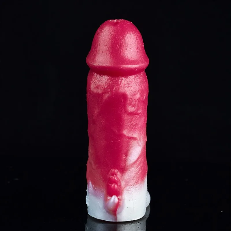 6.4 IN Fantasy Penis Extension Soft Silicone Cock Sheath 6 6.4 IN Fantasy Penis Extension Soft Silicone Cock Sheath 6