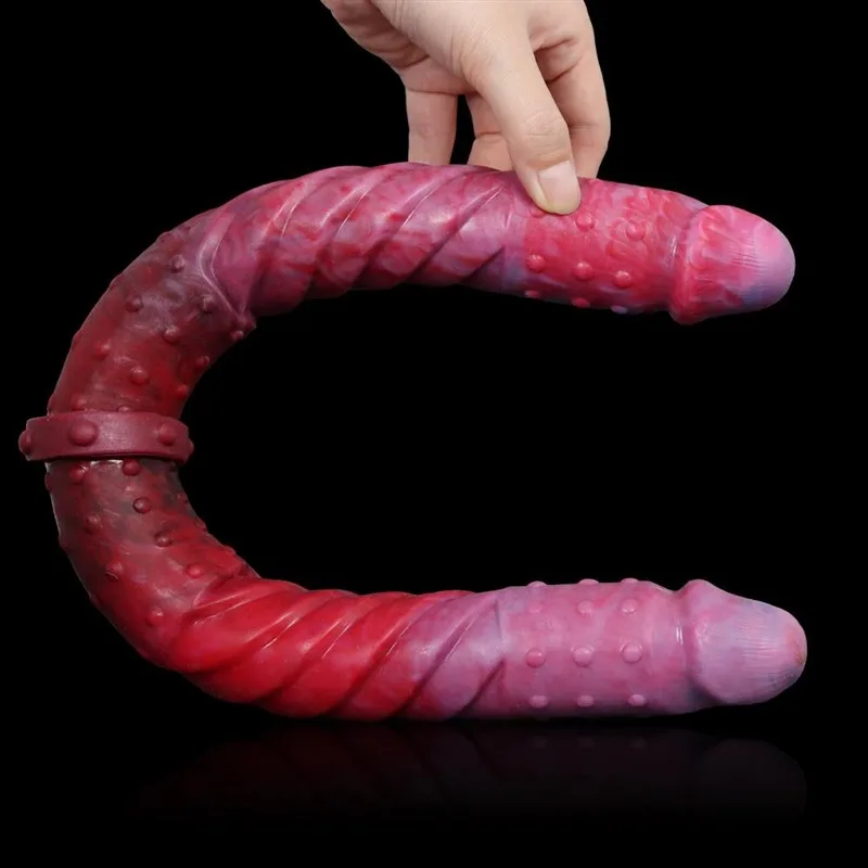 20.5 IN Extra Long Beaded Double Pleasure Dildo 5 20.5 IN Extra Long Beaded Double Pleasure Dildo 5
