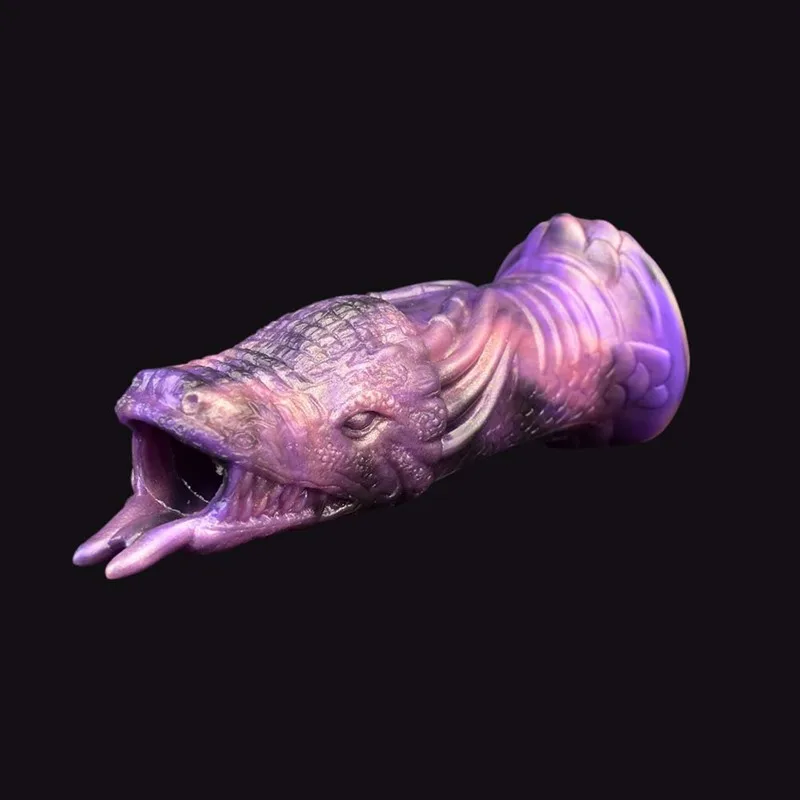 6.9 IN Silicone Fantasy Dragon Head Penis Sheath 7 6.9 IN Silicone Fantasy Dragon Head Penis Sheath 7