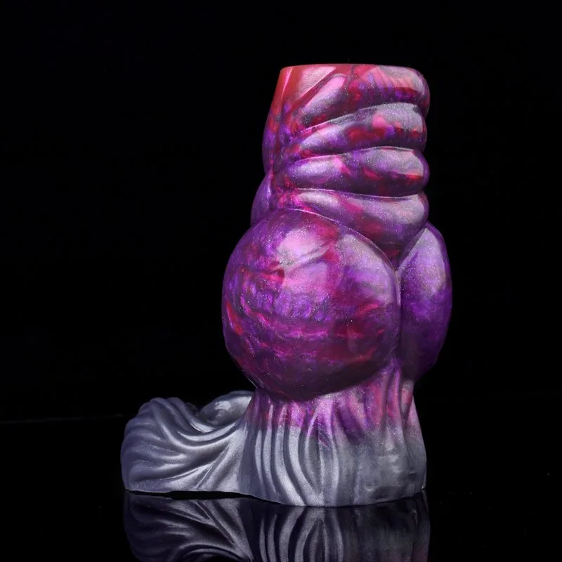 5.2 IN Big Knot Sheath Fantasy Silicone Penis Extender 3 5.2 IN Big Knot Sheath Fantasy Silicone Penis Extender 3