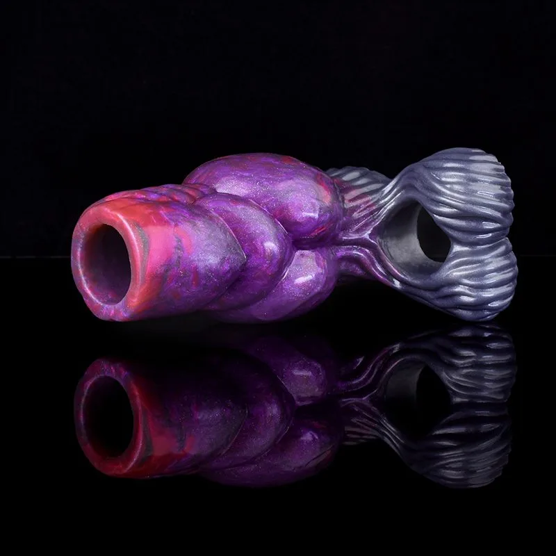 5.2 IN Big Knot Sheath Fantasy Silicone Penis Extender 4 5.2 IN Big Knot Sheath Fantasy Silicone Penis Extender 4