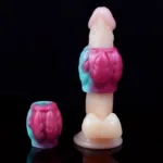 Silicone Knotted Men Penis Extension Penis Sleeve - Image 3