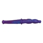 16.5 IN Purple Double-Sided Knotted Dog & Horse Dildo - Image 5