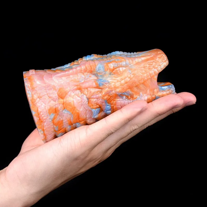 4.8 IN Dragon Head Penis Sheath Fantasy Cock Sleeve 10 4.8 IN Dragon Head Penis Sheath Fantasy Cock Sleeve 10