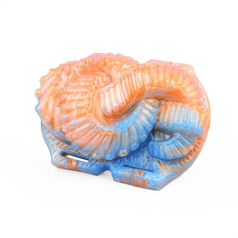 b602cc2624a58cc2 Fantasy Strap On Vibrating Tentacle Grinder Silicone Grinding Toy - Image 8