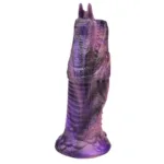 6.9 IN Silicone Fantasy Dragon Head Penis Sheath - Image 4