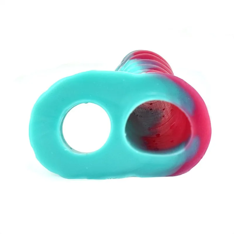 c3f6c0f744720a78 5.9 IN Open Tip Dragon Sleeve Silicone Penis Sheath - Image 9