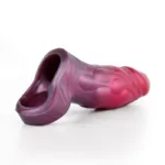 3.5/4.7/5.5 IN Open Head Soft Silicone Dragon Cock Sleeve - Image 6