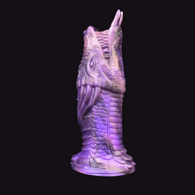 6.9 IN Silicone Fantasy Dragon Head Penis Sheath 4 6.9 IN Silicone Fantasy Dragon Head Penis Sheath 4