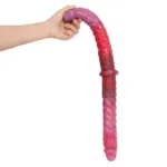 20.5 IN Extra Long Beaded Double Pleasure Dildo - Image 2