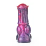 6.5 IN Horse Knot Cock Sleeve Purple Men Penis Extension - Image 4