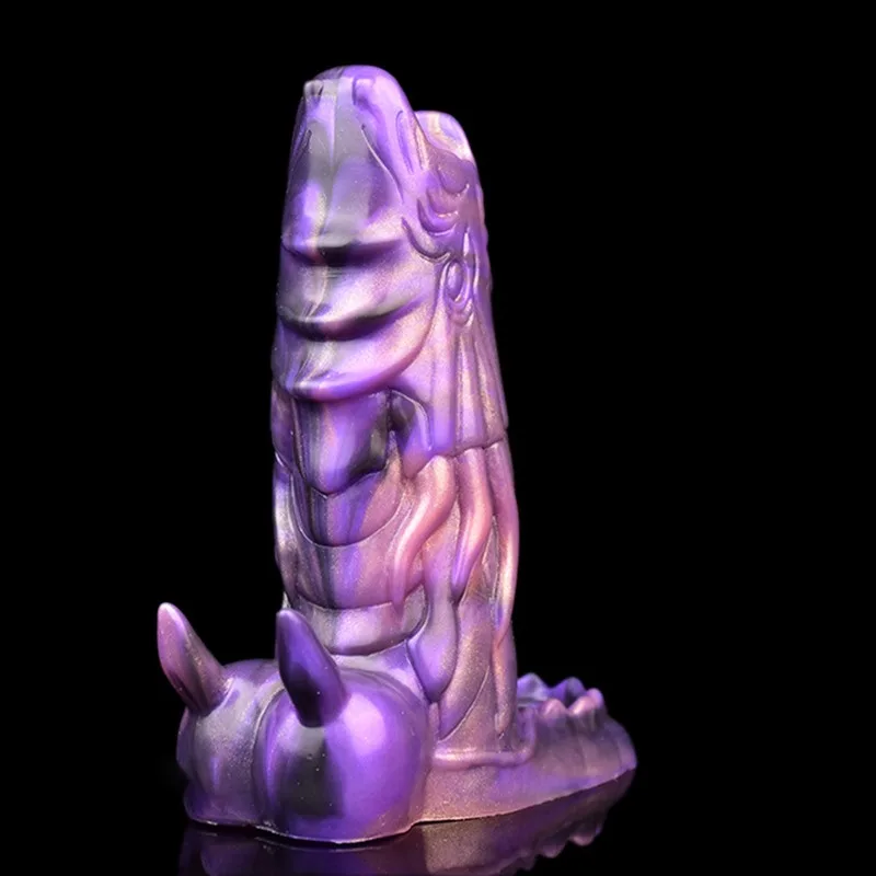 5.9 IN Dragon Cock Sleeve Silicone Exotic Penis Extension 5 5.9 IN Dragon Cock Sleeve Silicone Exotic Penis Extension 5