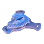 Blue Wearable Silicone Clit Grinder with Hole - Image 6