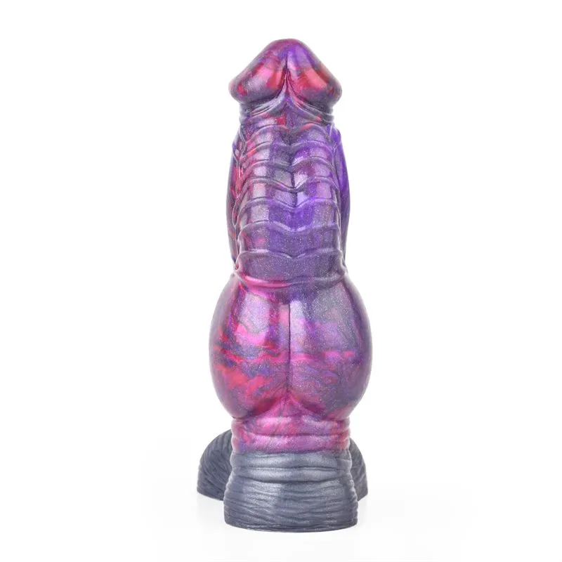 e7cb49d7eb2d7c3b 7.6 IN Purple Dog Knot Penis Sheath Animal Cock Sleeve - Image 5