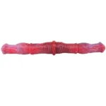 18.5 IN Long Double Ended Knot Dildo Pink/Black - Image 7