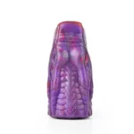 3.3/4.2/4.6 IN Purple Silicone Dragon Head Penis Extension - Image 4