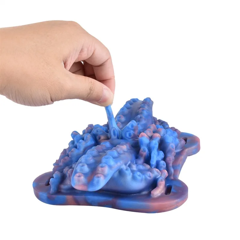 f4787da5b72e17bd Strap On Tentacle Grinder Blue Grinding Toy for Women - Image 7