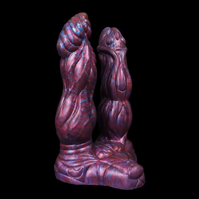 8 IN Fantasy Silicone Double-Headed Alien Dildo 3 8 IN Fantasy Silicone Double-Headed Alien Dildo 3