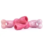 Open Tip Silicone Fantasy Knot Penis Extender Sleeve - Image 3