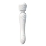 7 Frequencies White Rippled Head Wand Massager - Image 2